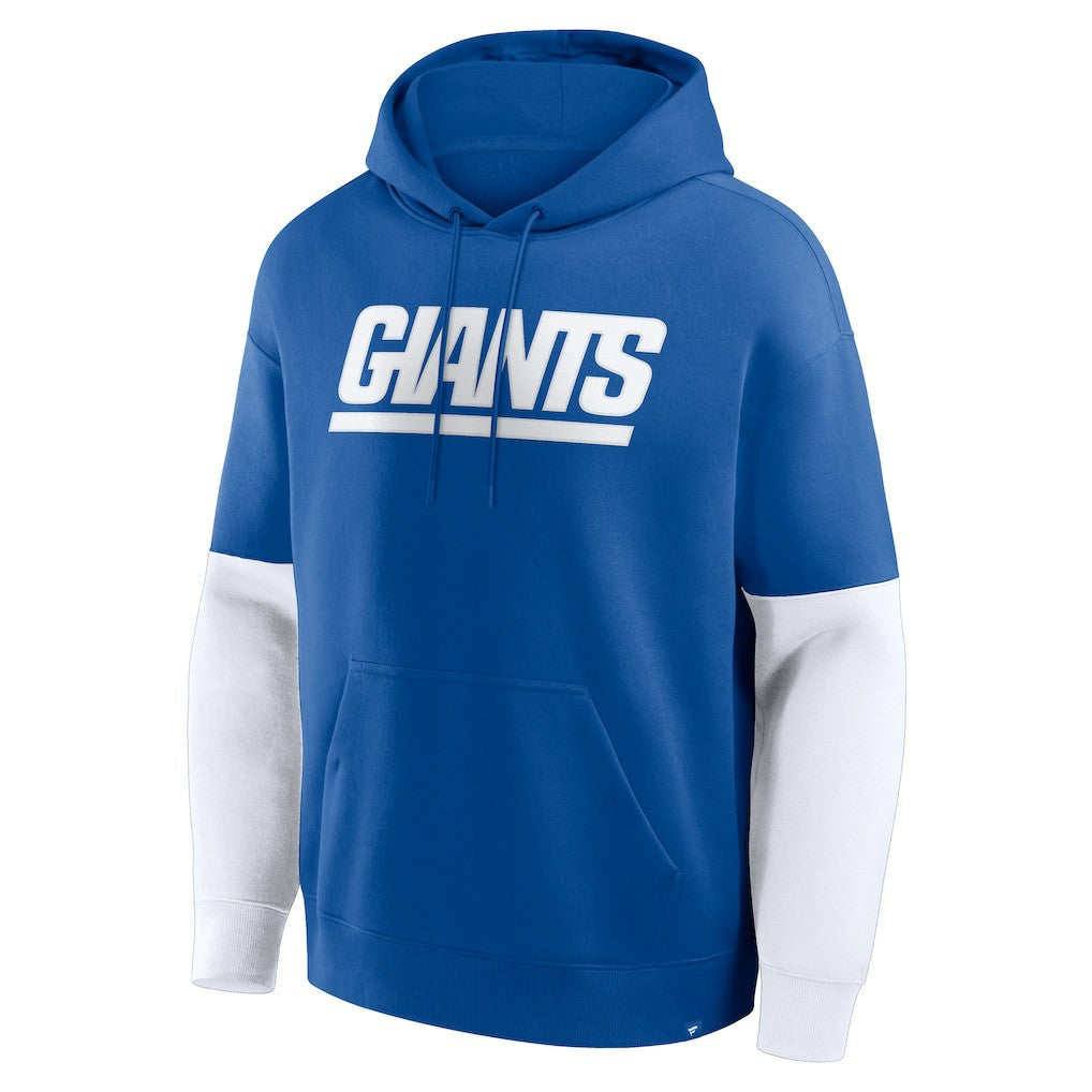 New York Giants Helmet Pullover Hoodie - Royal - Fanatics