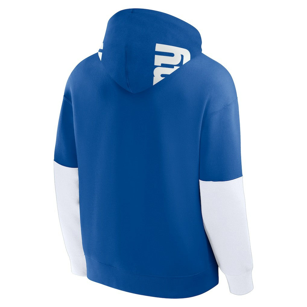 New York Giants Helmet Pullover Hoodie - Royal - Fanatics