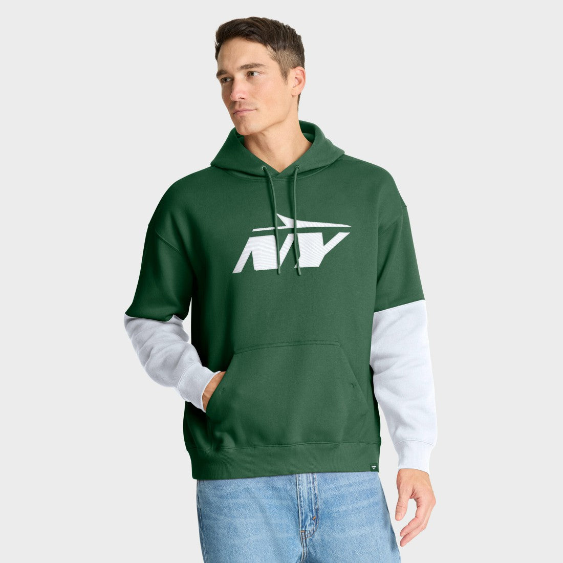New York Jets Helmet Pullover Hoodie - Green - Fanatics
