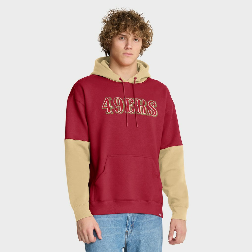 San Francisco 49ers Helmet Pullover Hoodie - Scarlet - Fanatics