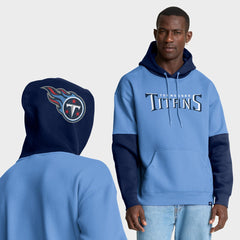Tennessee Titans Helmet Pullover Hoodie - Light Blue - Fanatics