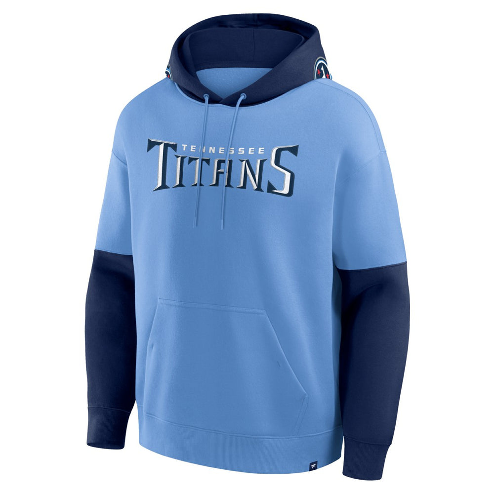 Tennessee Titans Helmet Pullover Hoodie - Light Blue - Fanatics