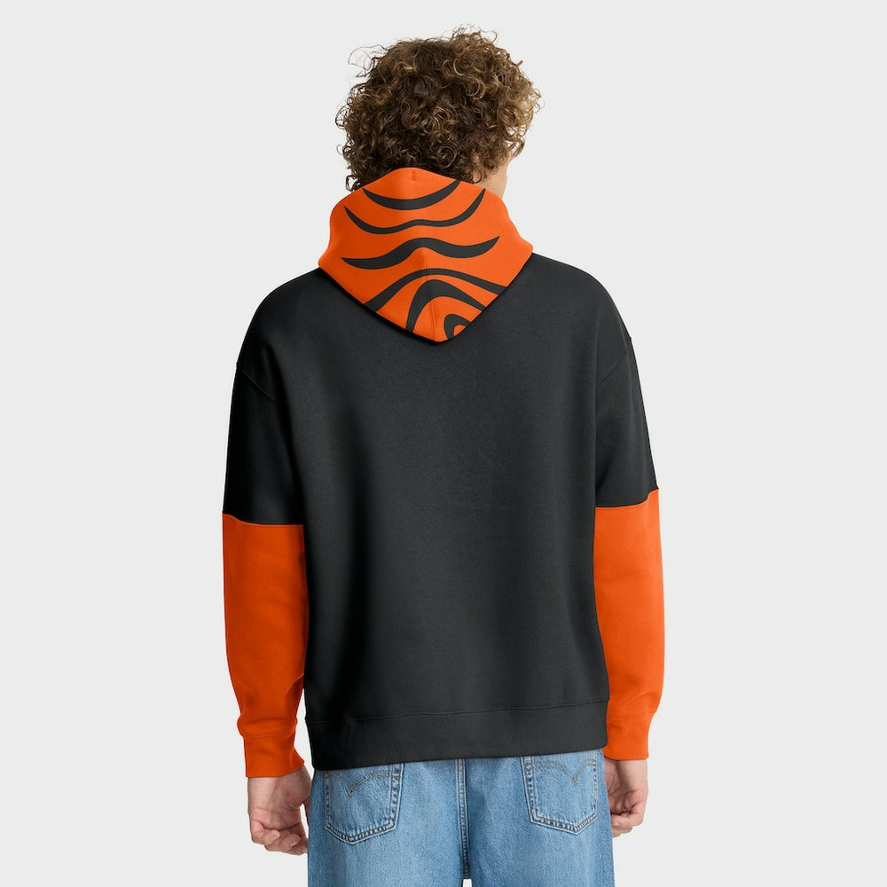 Cincinnati Bengals Helmet Pullover Hoodie - Black - Fanatics