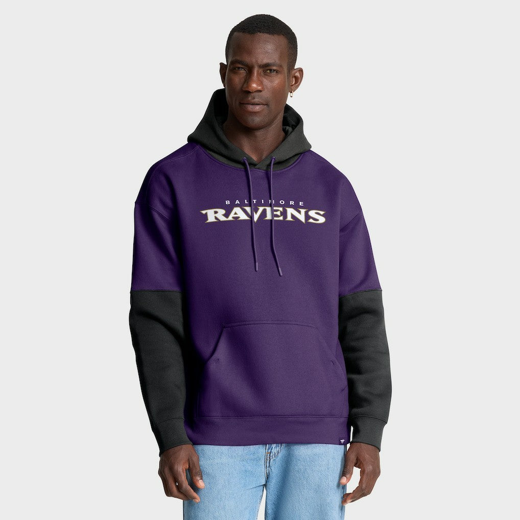 Baltimore Ravens Helmet Pullover Hoodie - Purple - Fanatics