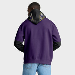 Baltimore Ravens Helmet Pullover Hoodie - Purple - Fanatics