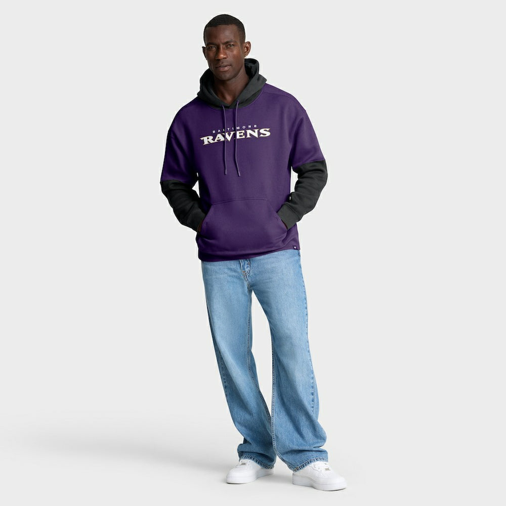 Baltimore Ravens Helmet Pullover Hoodie - Purple - Fanatics