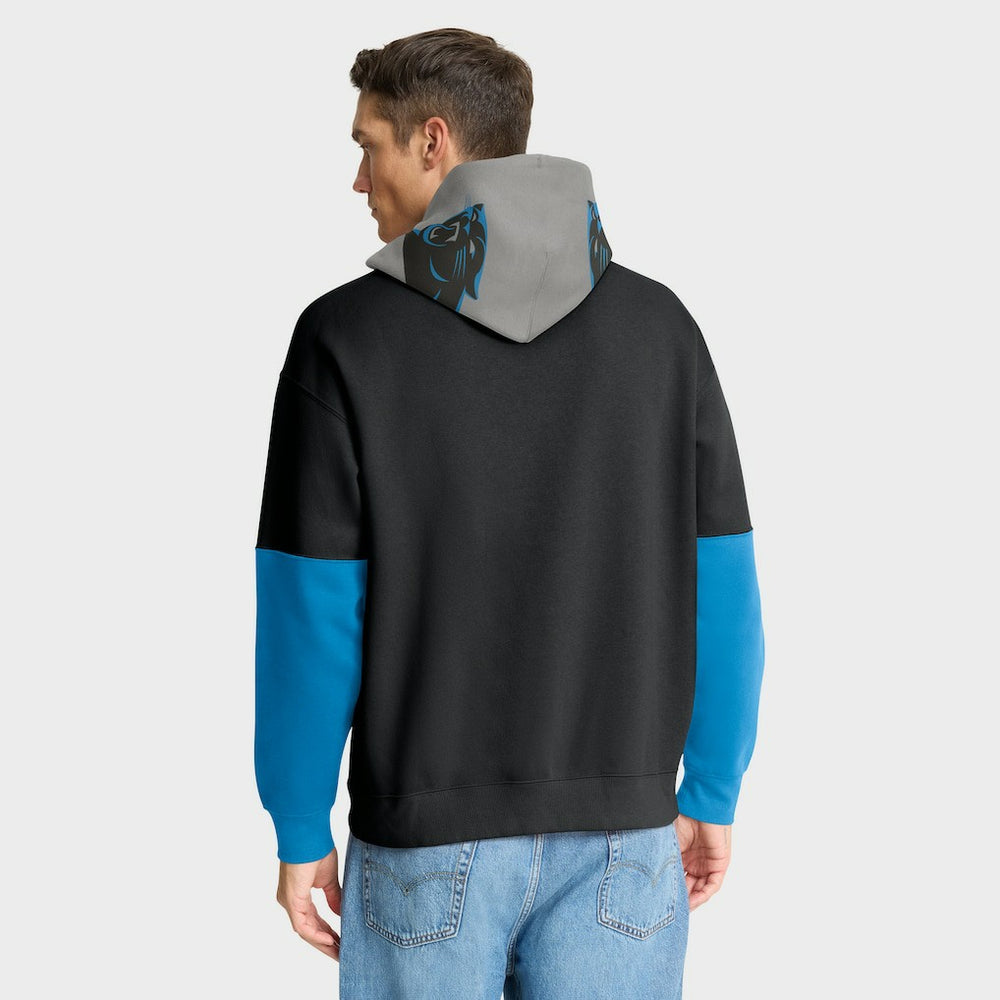 Carolina Panthers Helmet Pullover Hoodie - Black - Fanatics