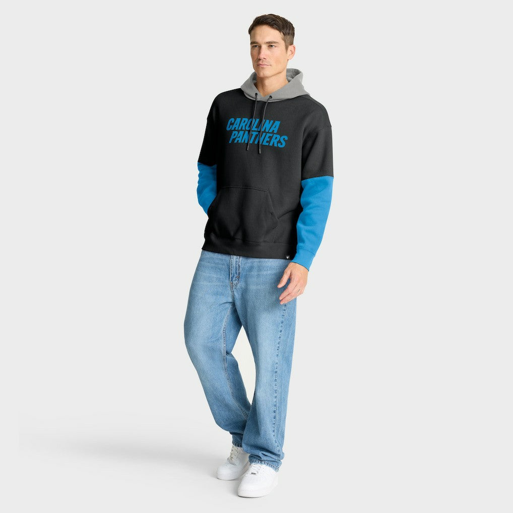 Carolina Panthers Helmet Pullover Hoodie - Black - Fanatics