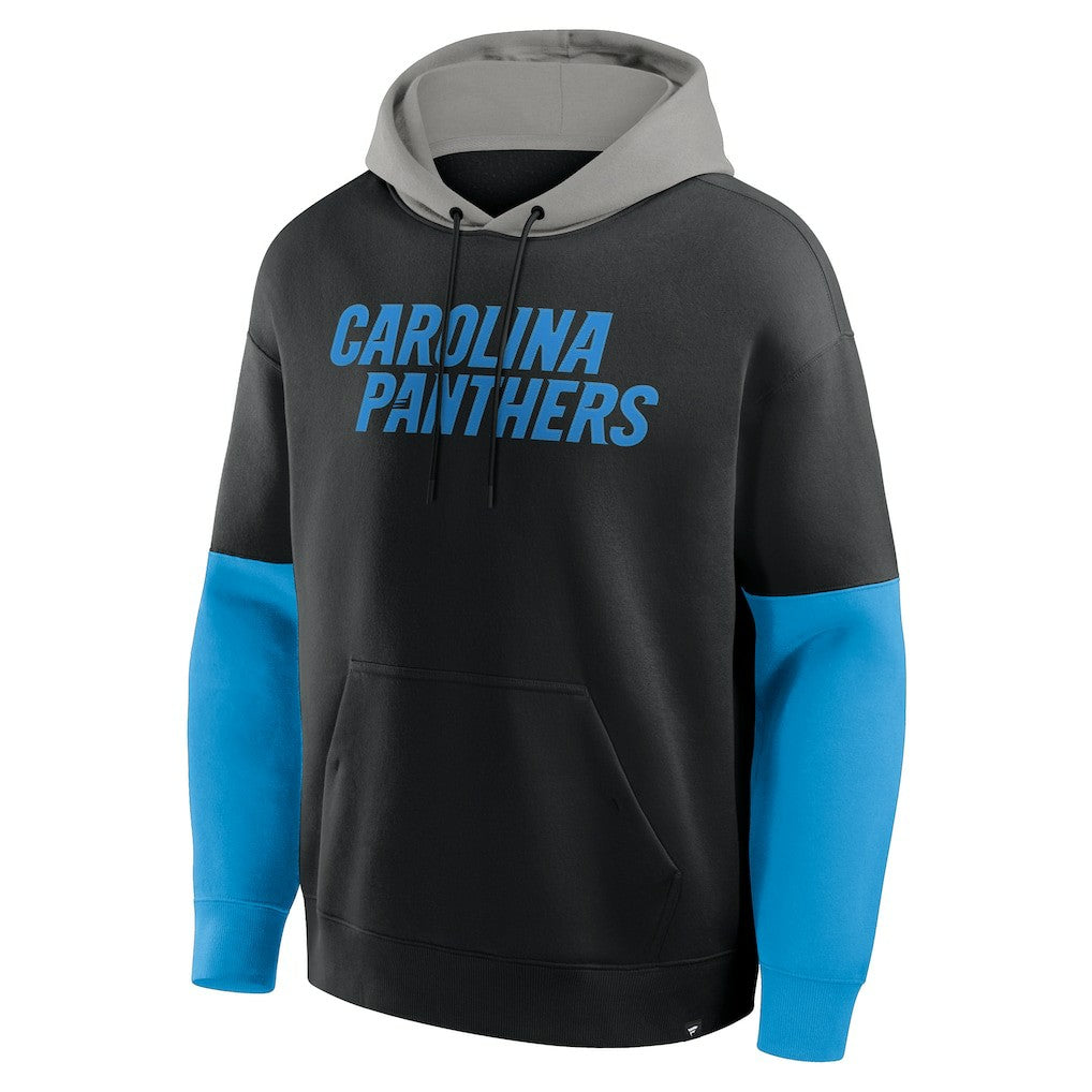 Carolina Panthers Helmet Pullover Hoodie - Black - Fanatics