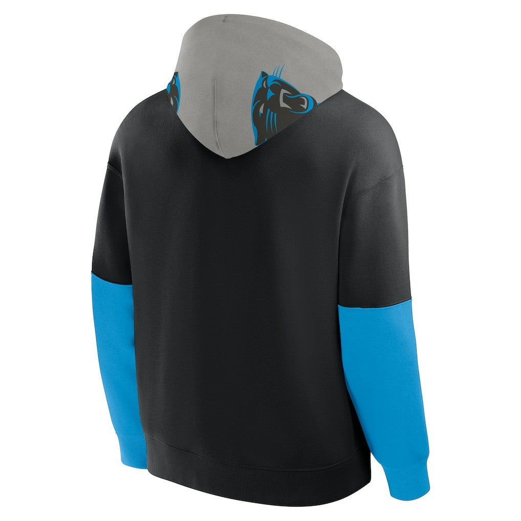 Carolina Panthers Helmet Pullover Hoodie - Black - Fanatics