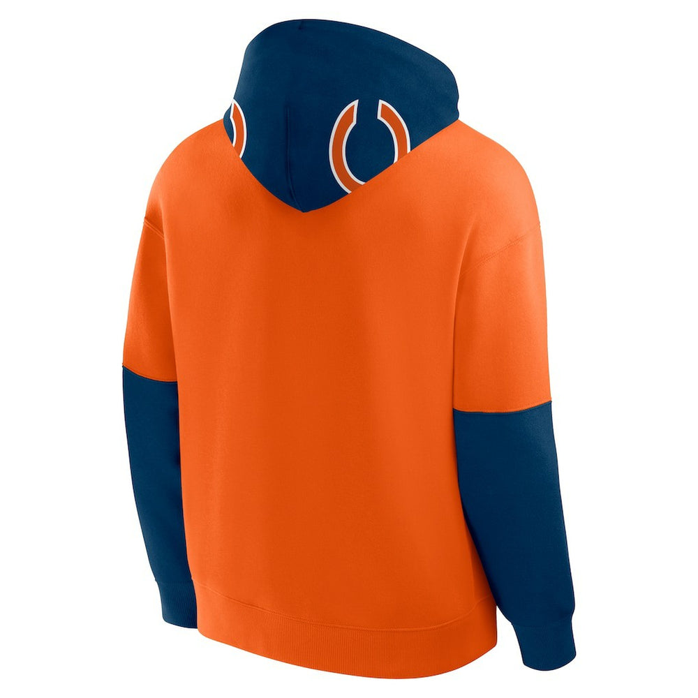 Chicago Bears Helmet Pullover Hoodie - Orange - Fanatics