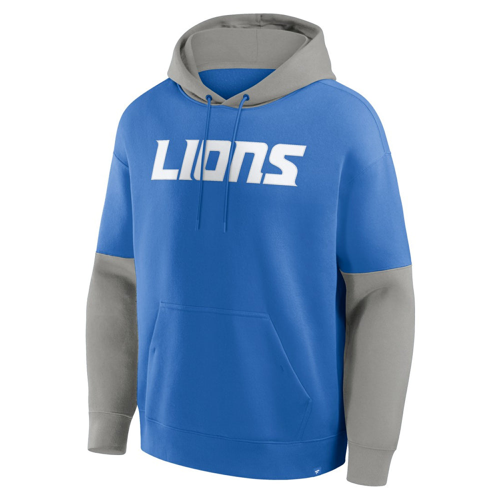 Detroit Lions Helmet Pullover Hoodie - Blue - Fanatics