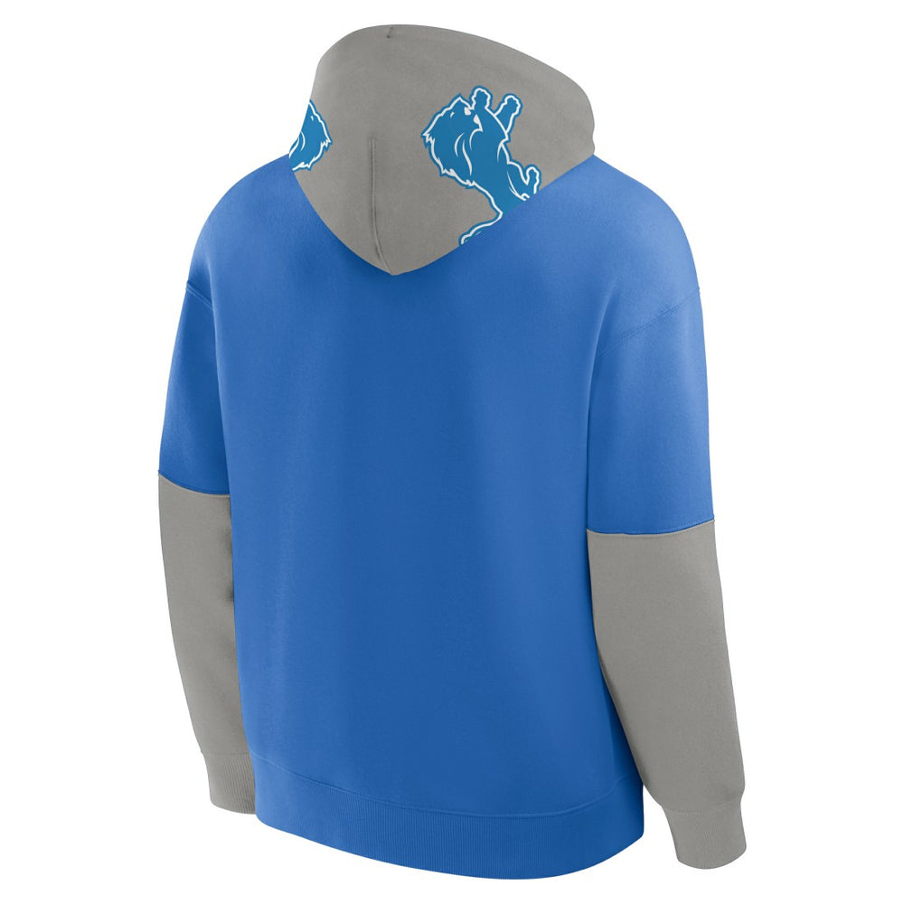 Detroit Lions Helmet Pullover Hoodie - Blue - Fanatics