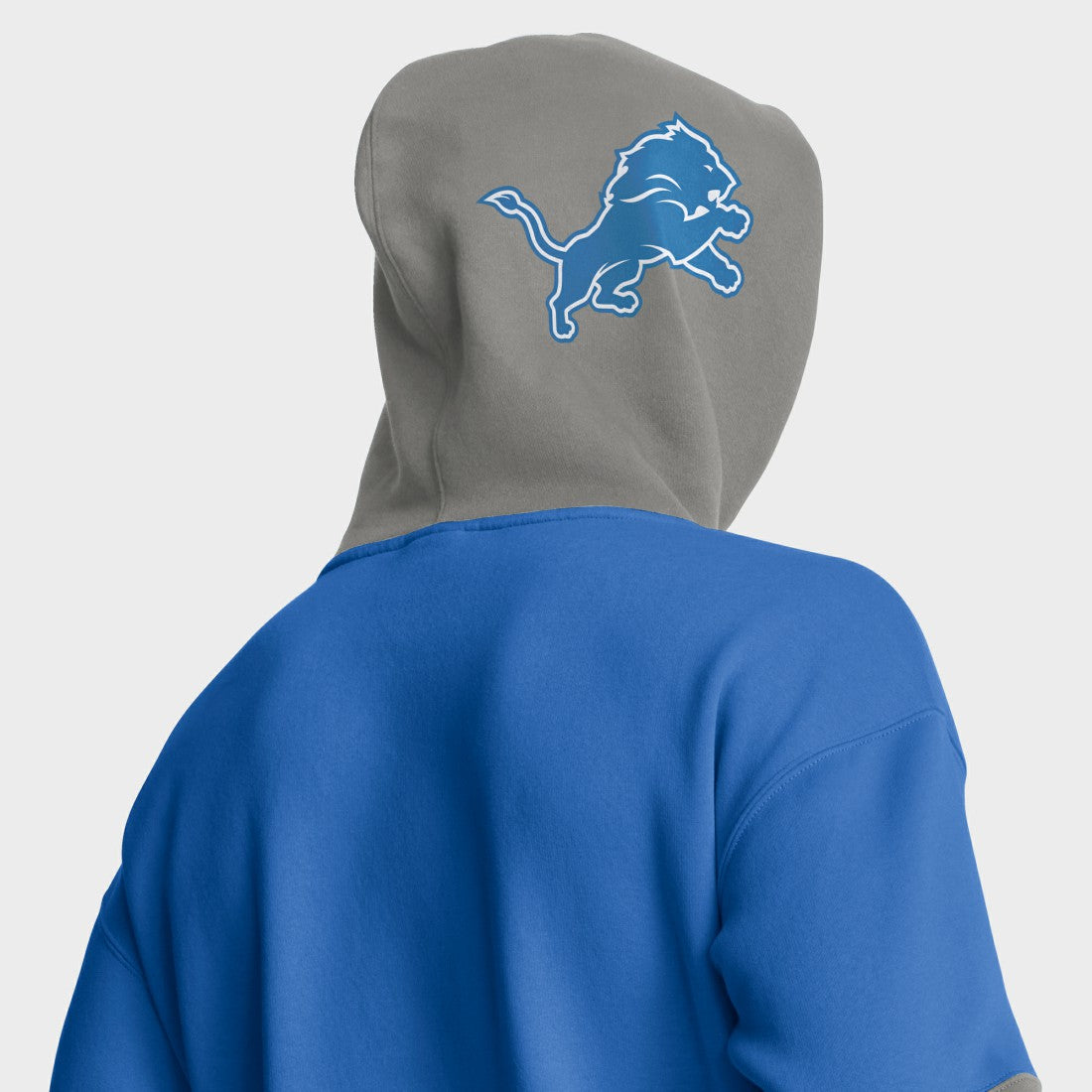 Detroit Lions Helmet Pullover Hoodie - Blue - Fanatics