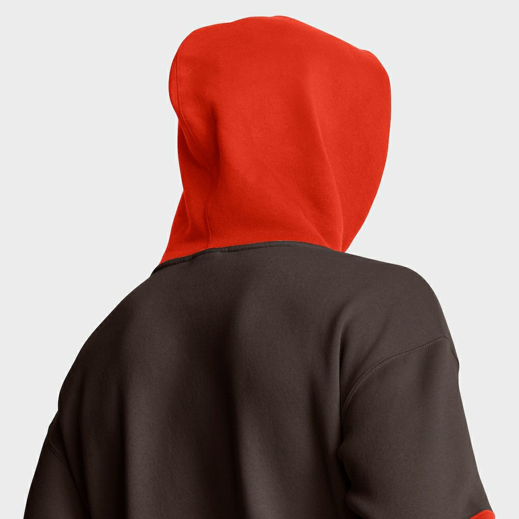 Cleveland Browns Helmet Pullover Hoodie - Brown - Fanatics