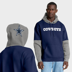 Dallas Cowboys Helmet Pullover Hoodie - Navy - Fanatics