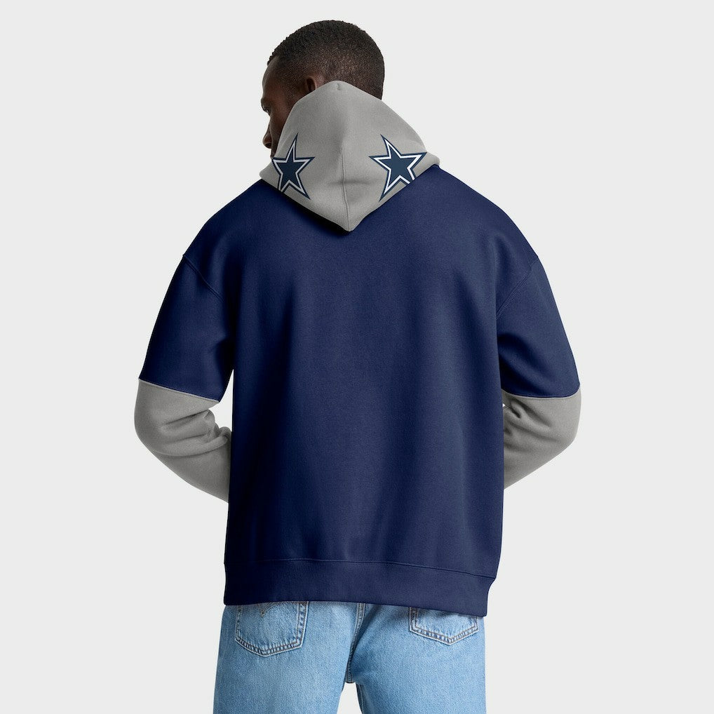 Dallas Cowboys Helmet Pullover Hoodie - Navy - Fanatics