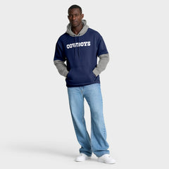 Dallas Cowboys Helmet Pullover Hoodie - Navy - Fanatics