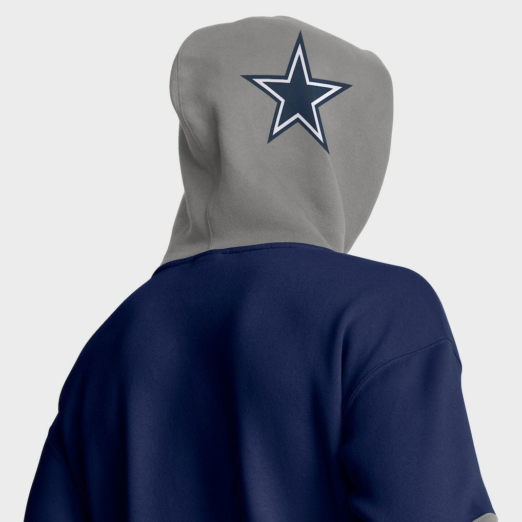 Dallas Cowboys Helmet Pullover Hoodie - Navy - Fanatics