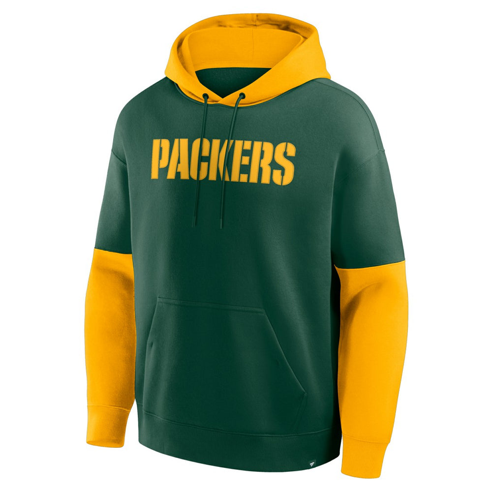 Green Bay Packers Helmet Pullover Hoodie - Green - Fanatics