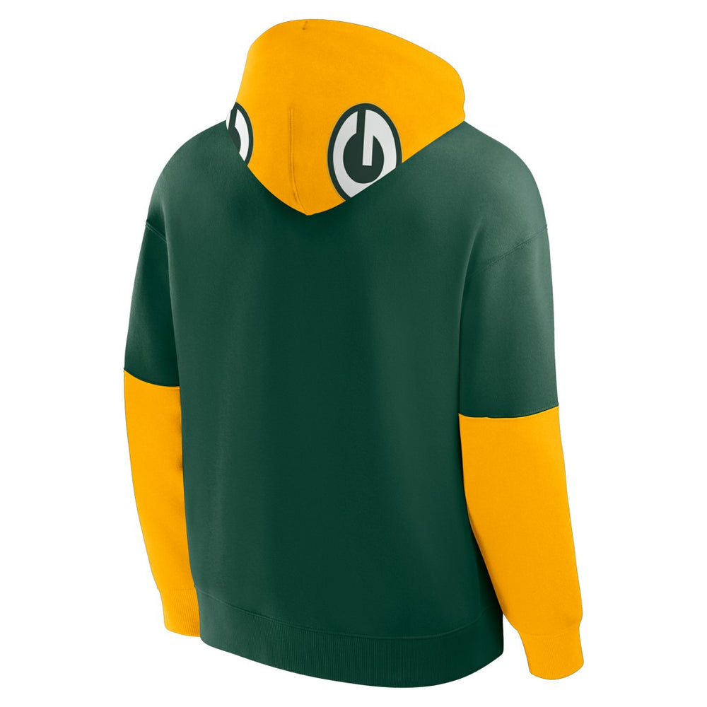 Green Bay Packers Helmet Pullover Hoodie - Green - Fanatics