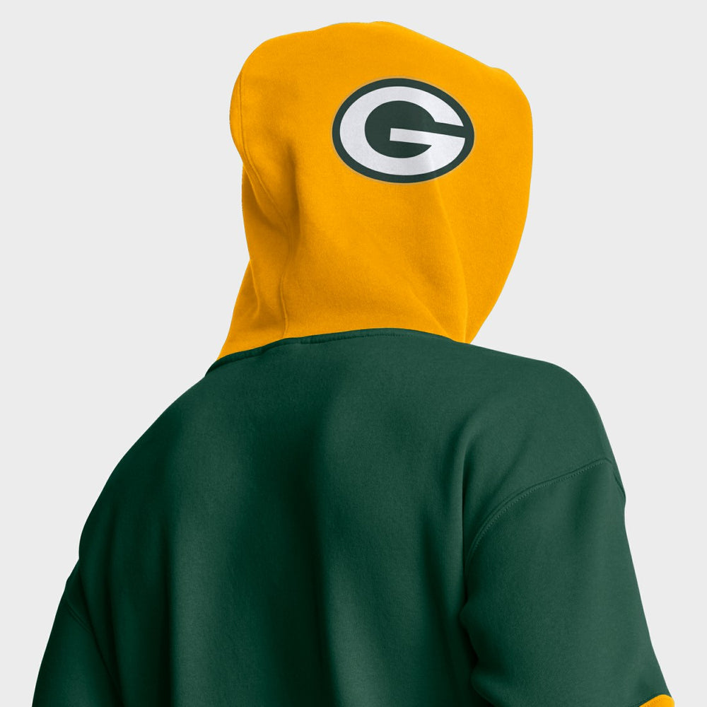 Green Bay Packers Helmet Pullover Hoodie - Green - Fanatics