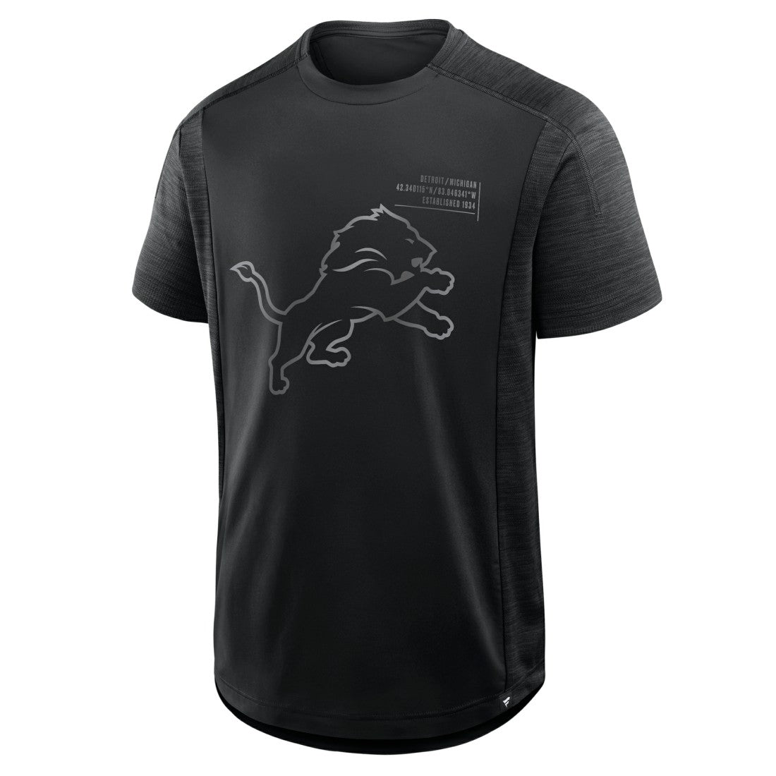 Detroit Lions Deceptive Juke T-Shirt - Black - Fanatics