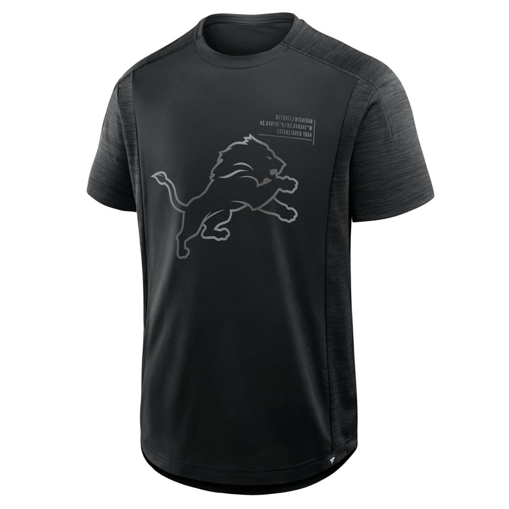Detroit Lions Deceptive Juke T-Shirt - Black - Fanatics