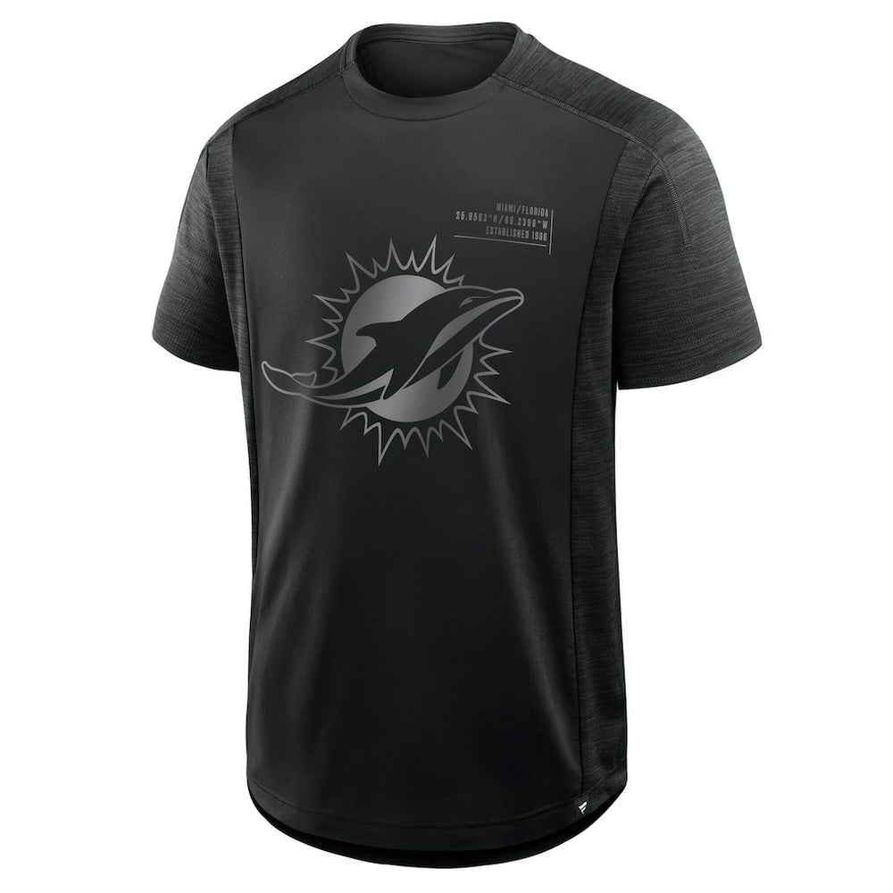 Miami Dolphins Deceptive Juke T-Shirt - Black - Fanatics