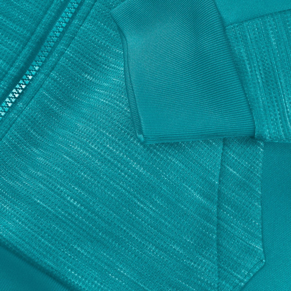Miami Dolphins Checkdown Pass Full-Zip Hoodie - Aqua - Fanatics
