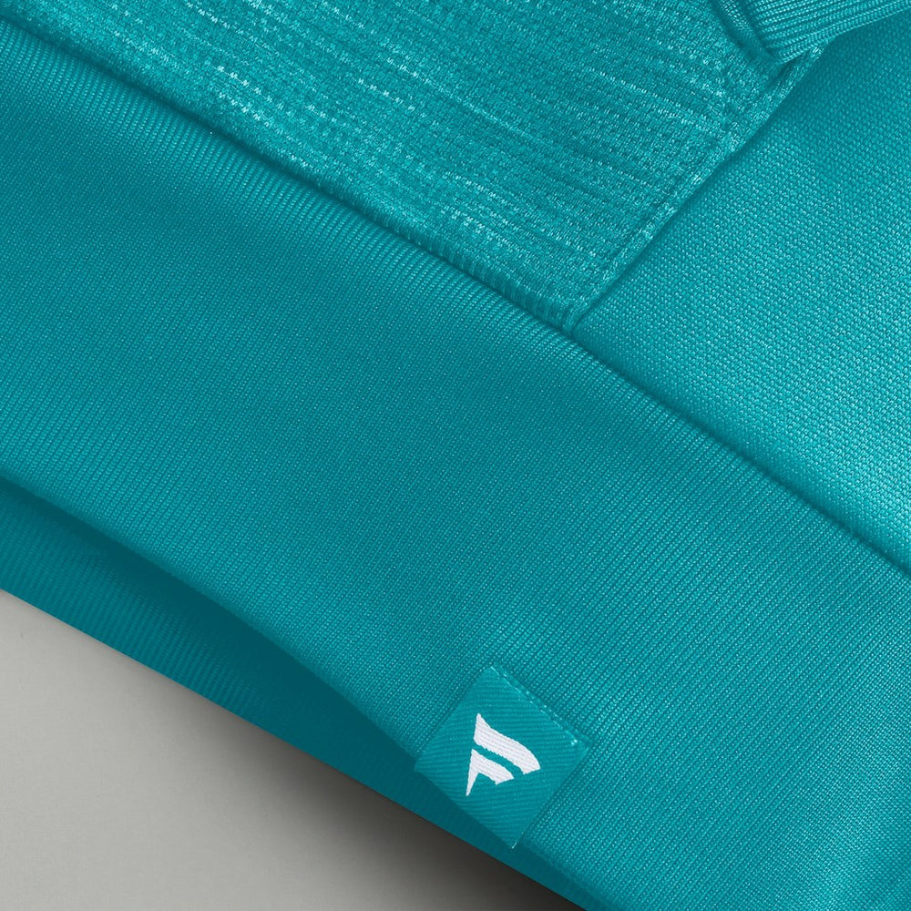 Miami Dolphins Checkdown Pass Full-Zip Hoodie - Aqua - Fanatics
