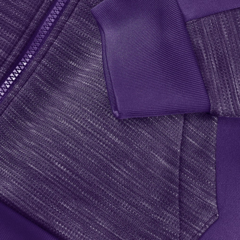 Minnesota Vikings Checkdown Pass Full-Zip Hoodie - Purple - Fanatics