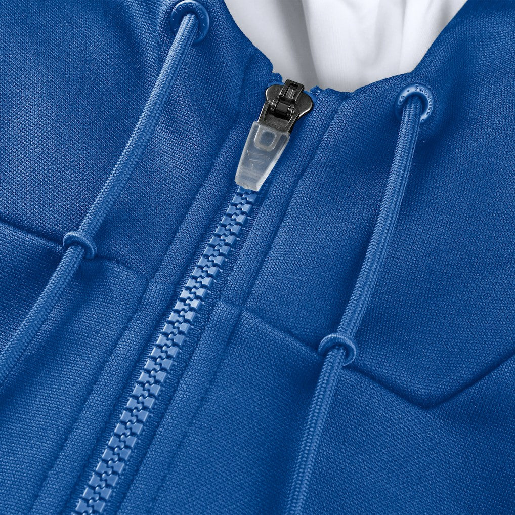 New York Giants Checkdown Pass Full-Zip Hoodie - Royal - Fanatics