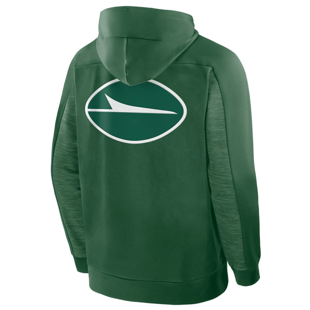 New York Jets Checkdown Pass Full-Zip Hoodie - Green - Fanatics