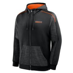 Cincinnati Bengals Checkdown Pass Full-Zip Hoodie - Black - Fanatics