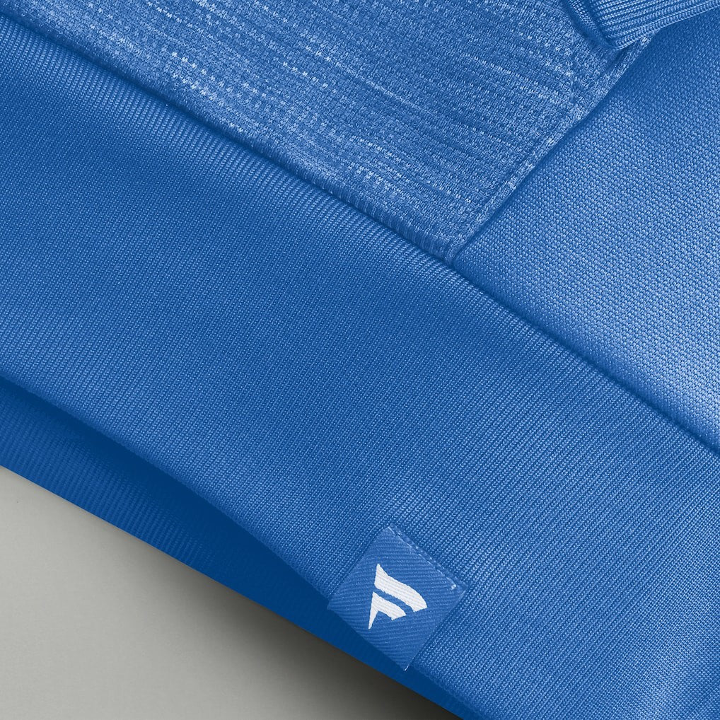 Detroit Lions Checkdown Pass Full-Zip Hoodie - Blue - Fanatics