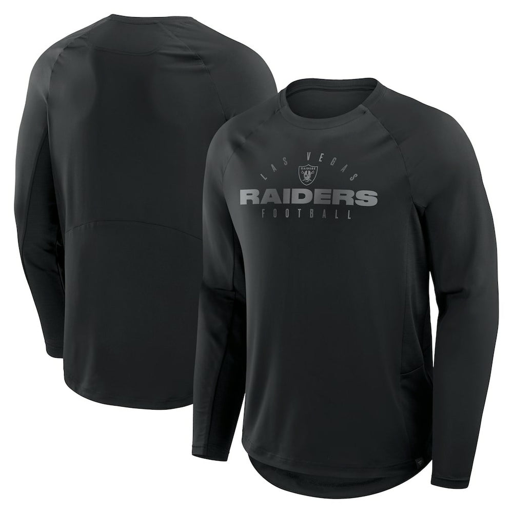 Las Vegas Raiders Coverage Scheme Long Sleeve T-Shirt - Black - Fanatics