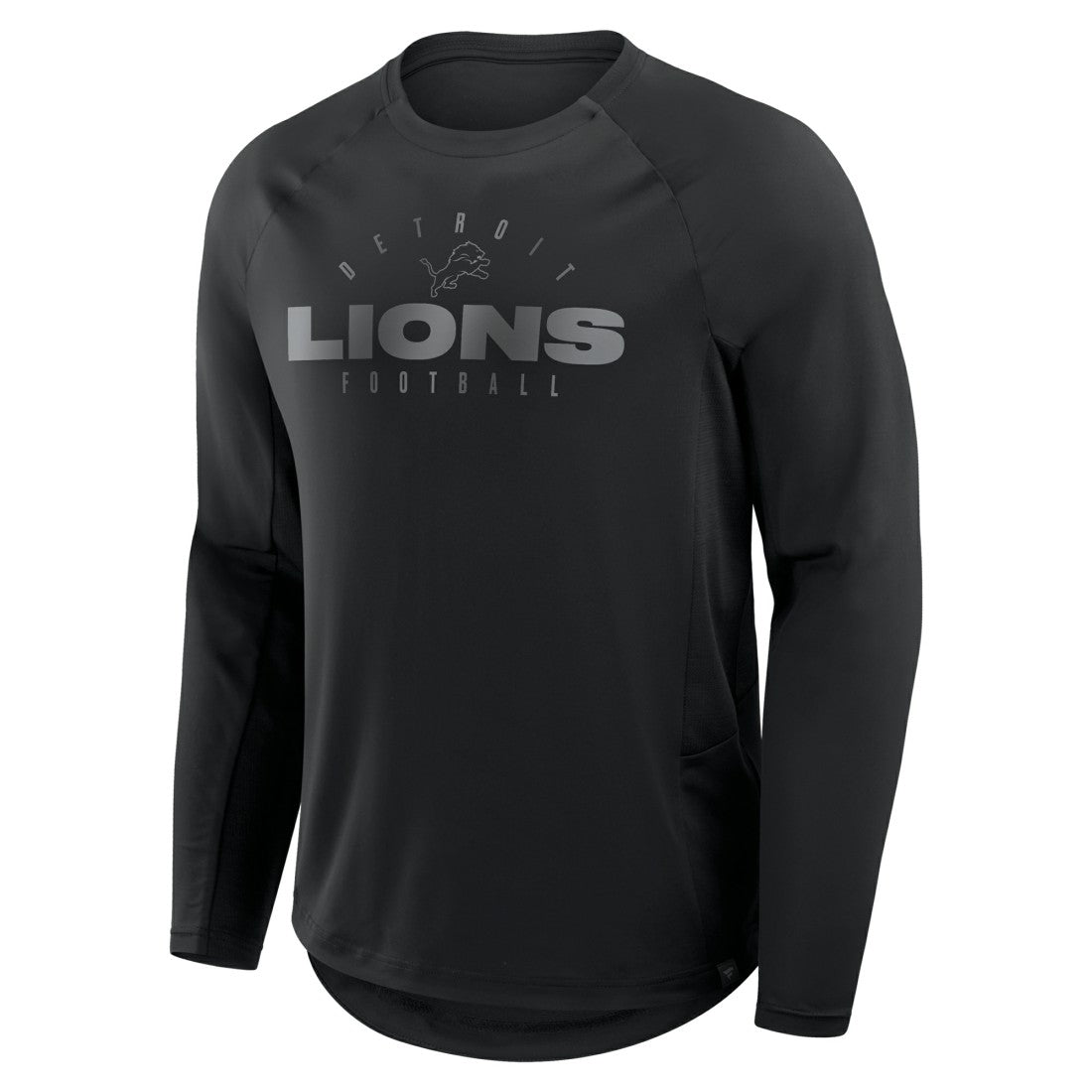 Detroit Lions Coverage Scheme Long Sleeve T-Shirt - Black - Fanatics