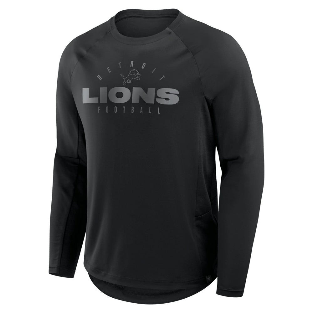 Detroit Lions Coverage Scheme Long Sleeve T-Shirt - Black - Fanatics