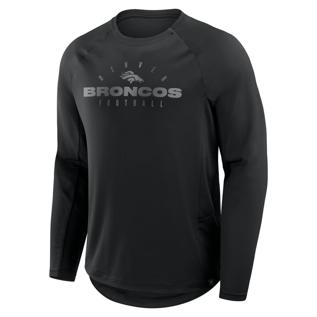 Denver Broncos Coverage Scheme Long Sleeve T-Shirt - Black - Fanatics