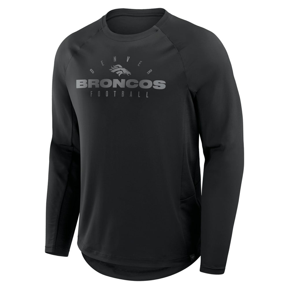 Denver Broncos Coverage Scheme Long Sleeve T-Shirt - Black - Fanatics
