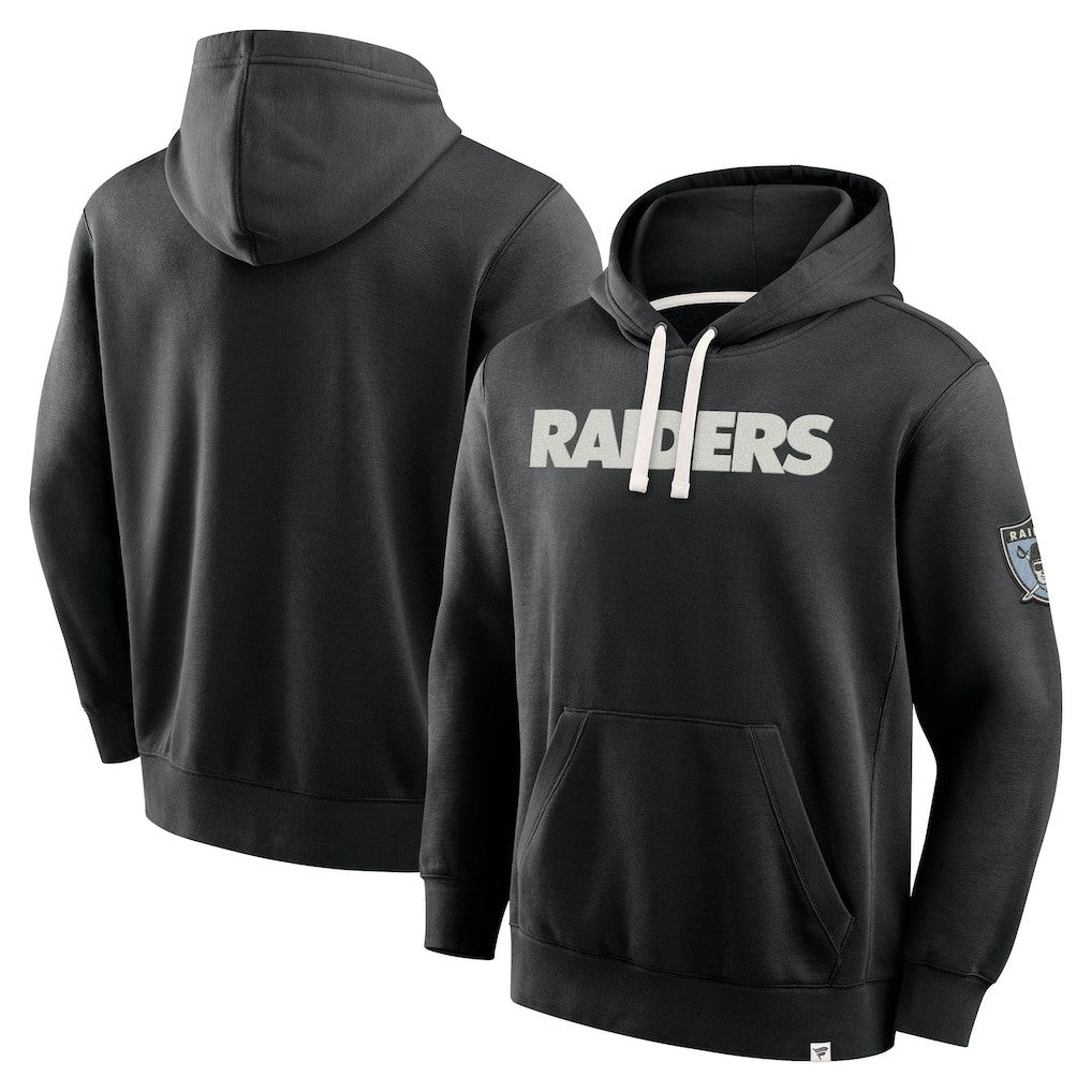 Las Vegas Raiders New Horizons Heritage Pullover Hoodie - Black - Fanatics