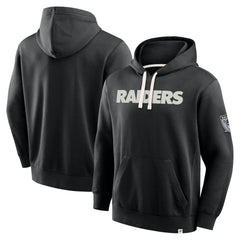 Las Vegas Raiders New Horizons Heritage Pullover Hoodie - Black - Fanatics