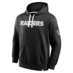 Las Vegas Raiders New Horizons Heritage Pullover Hoodie - Black - Fanatics