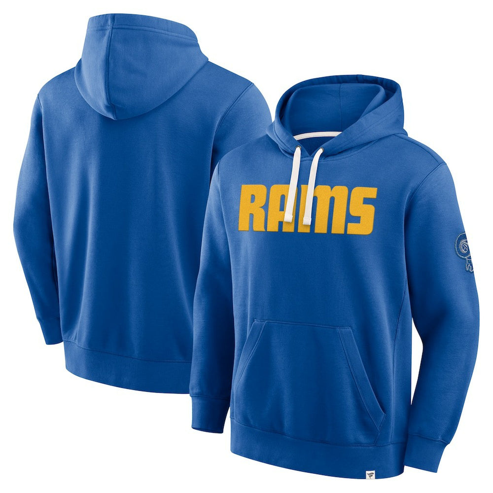 Los Angeles Rams New Horizons Heritage Pullover Hoodie - Royal - Fanatics