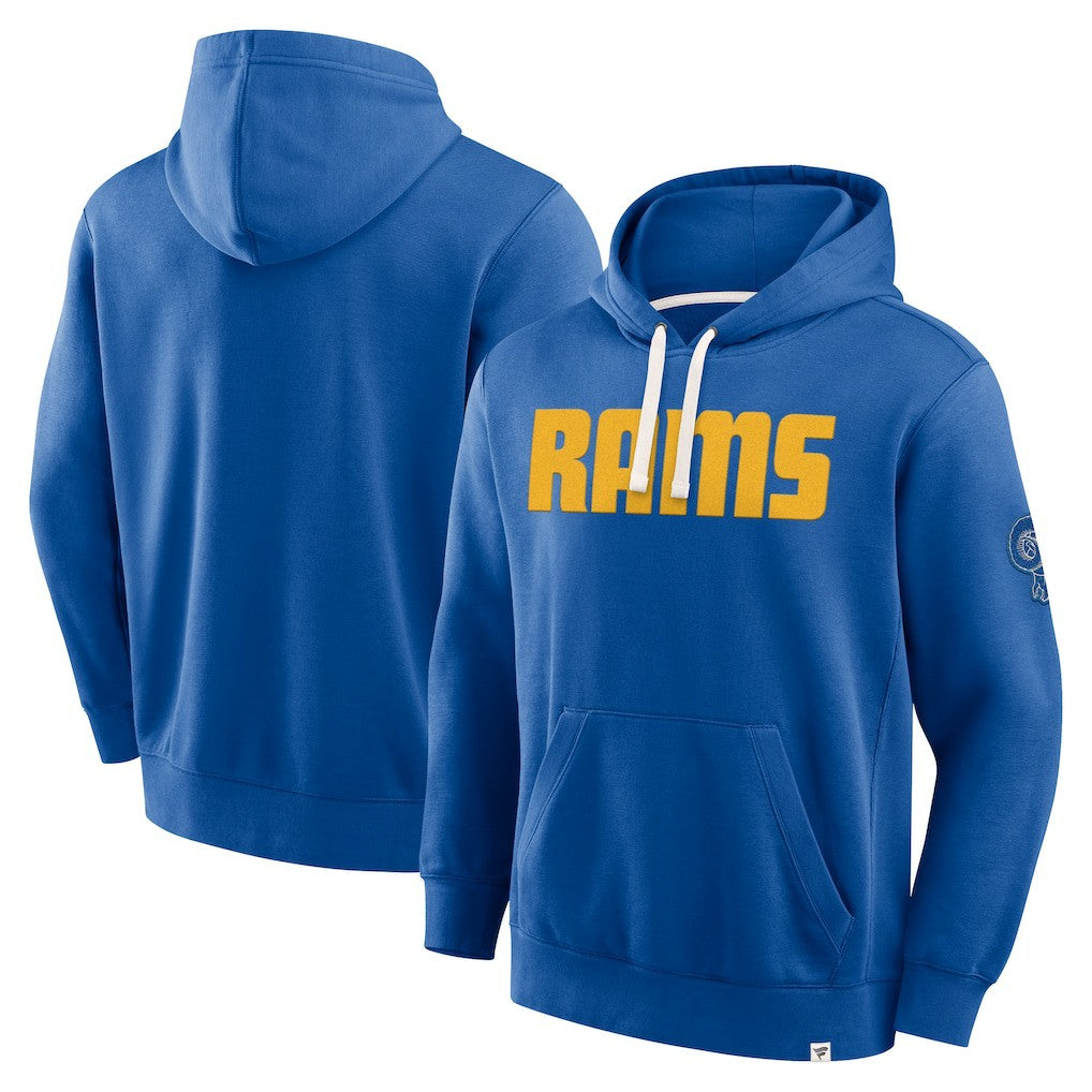 Los Angeles Rams New Horizons Heritage Pullover Hoodie - Royal - Fanatics