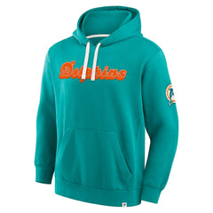 Miami Dolphins New Horizons Heritage Pullover Hoodie - Aqua - Fanatics