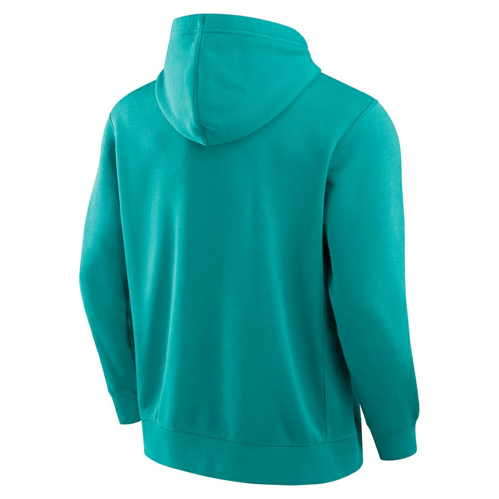 Miami Dolphins New Horizons Heritage Pullover Hoodie - Aqua - Fanatics
