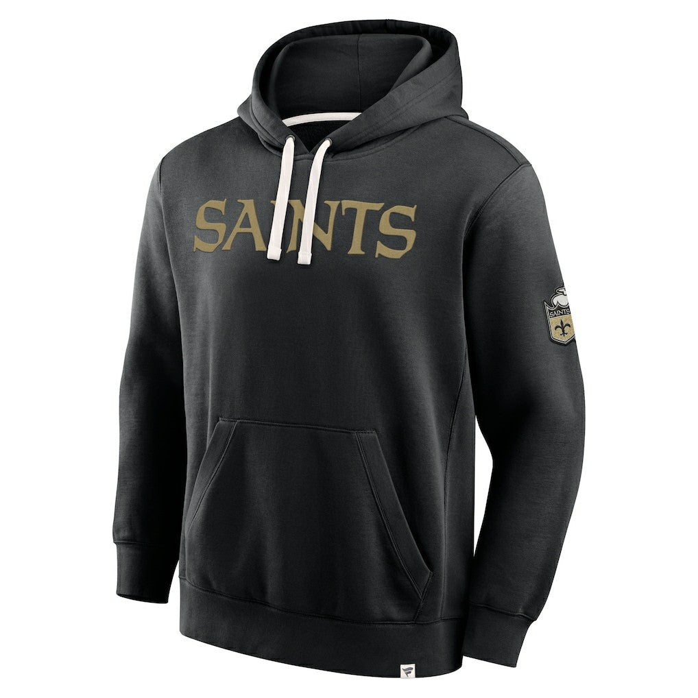 New Orleans Saints New Horizons Heritage Pullover Hoodie - Black - Fanatics