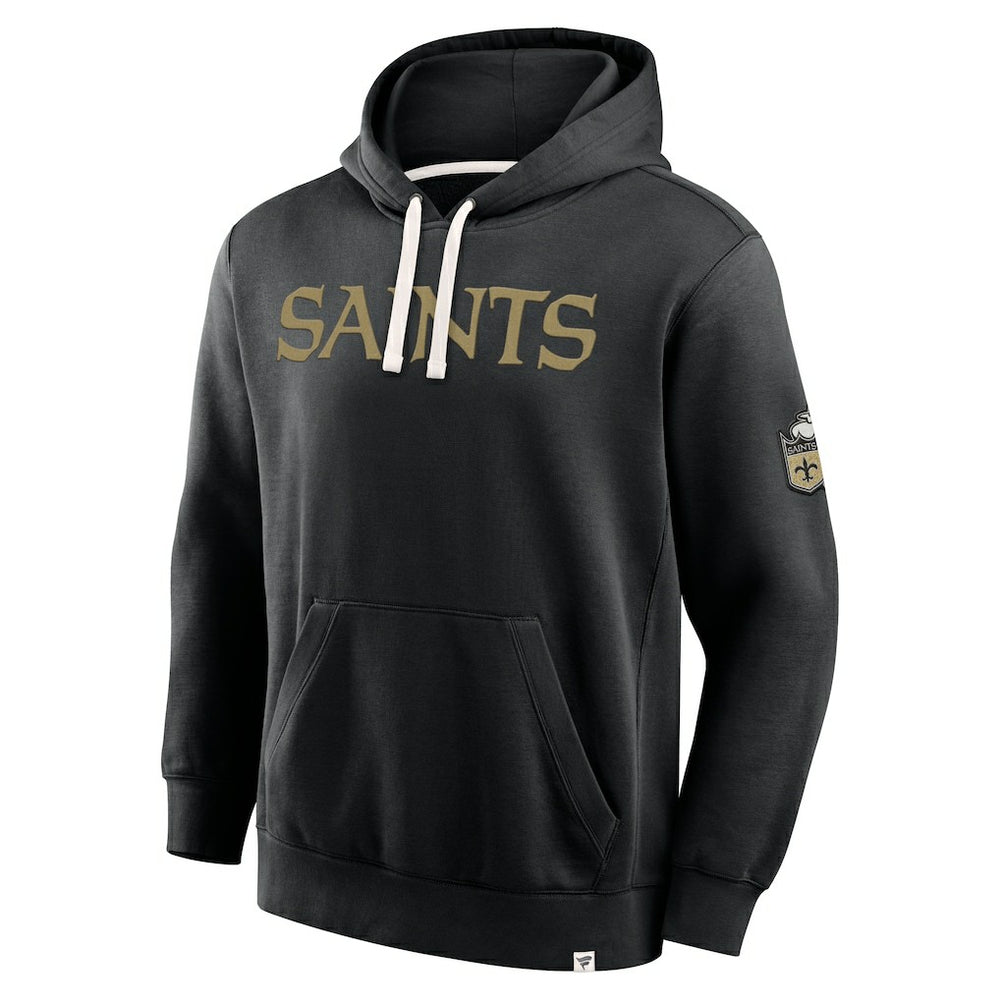New Orleans Saints New Horizons Heritage Pullover Hoodie - Black - Fanatics